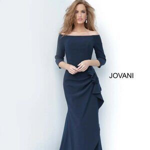 PLUM JOVANI 00446 DRESS - Mother of the Bride/Groom / Formal Gown
